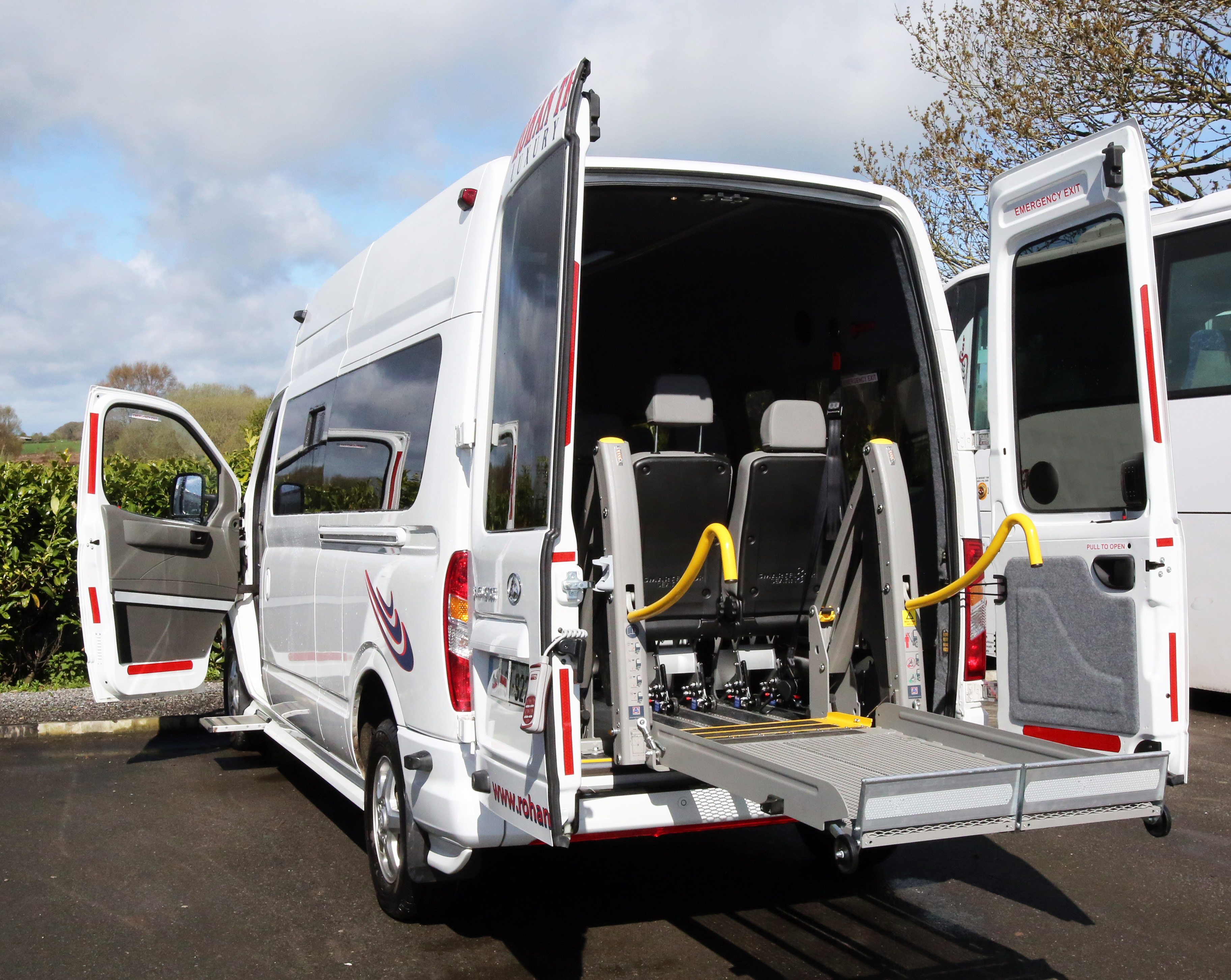 Wheelchair Accessible Bus - Rohan Transport | Coach Hire Athlone